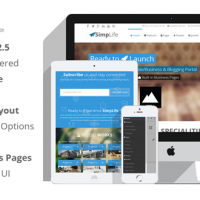 Joomla Premium Template - SimpLife – Multi-purpose Joomla Template