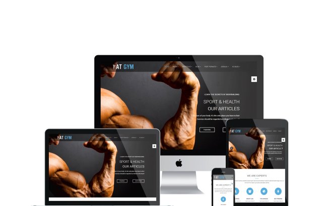 Joomla Template: AT Gym – Fitness / Gym Joomla template