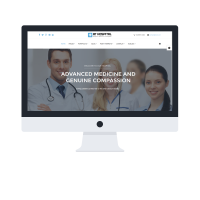 Joomla Premium Template - AT Hospital Onepage – Medical /Joomla template