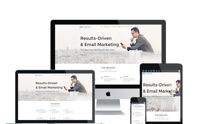 Wordpress Theme: LT eService – Free Responsive Business / Online Service WordPress Theme