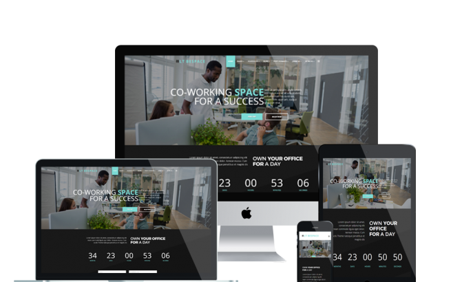 Joomla Template: LT Bespace – Premium Private Conference Space Rentals / Coworking Spaces Joomla template