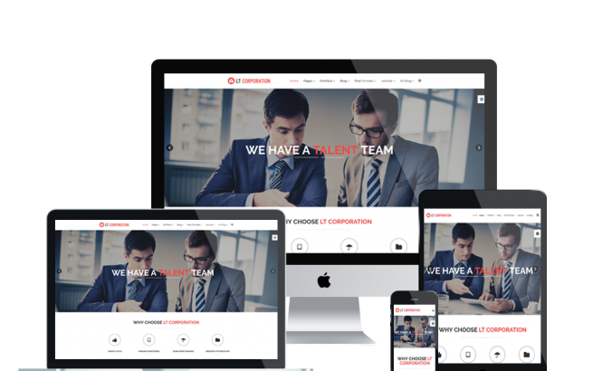 Joomla Template: LT Corporation – Premium Business / Corporation Joomla template