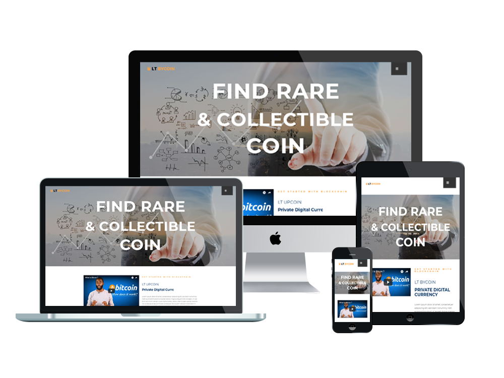 Joomla Template: LT ByCoin - Premium Private Cryptocurrency Website Template