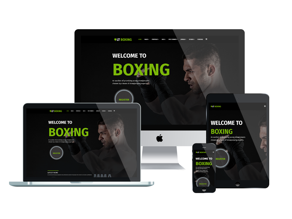 Joomla Template: LT Boxing - Premium Private Joomla Sport theme