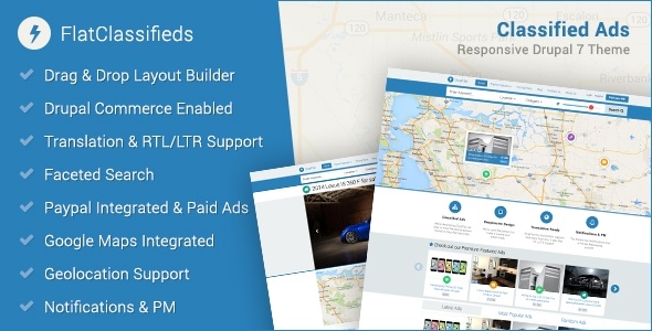 Drupal Theme: Flatclassifieds
