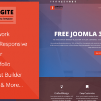 PCMShaper Joomla Template: Jangite - Free Business Joomla Template
