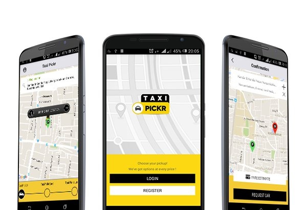 Joomla Template: Uber clone script - Taxi Pickr - Taxi Booking Software