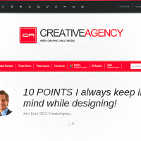 Joomla Free Template - Creative Agency