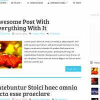 Wordpress Free Theme - Sensational