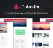joomdev Joomla Template: JD Austin - Free Business Joomla Template