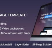 Joomla Premium Template - Lyra - SaaS App Landing Page Multipurpose Joomla Template with page builder