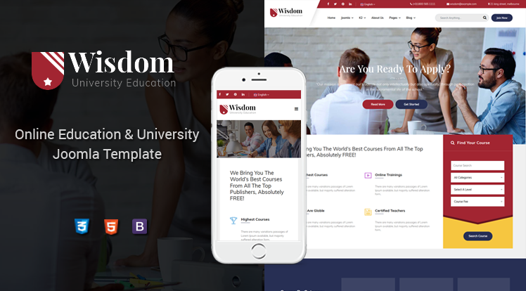 Joomla Template: Sj Wisdom