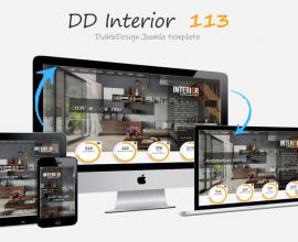 DiabloDesign Joomla Template: DD Interior 113