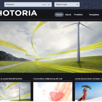 Wordpress Free Theme - Photoria