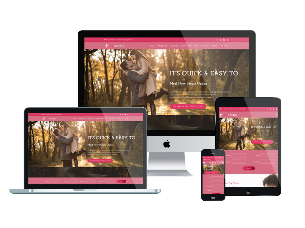 Wordpress Theme: TPG Dating – Free WordPress Dating theme