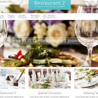 Joomla Free Template - IT TheRestaurant 2