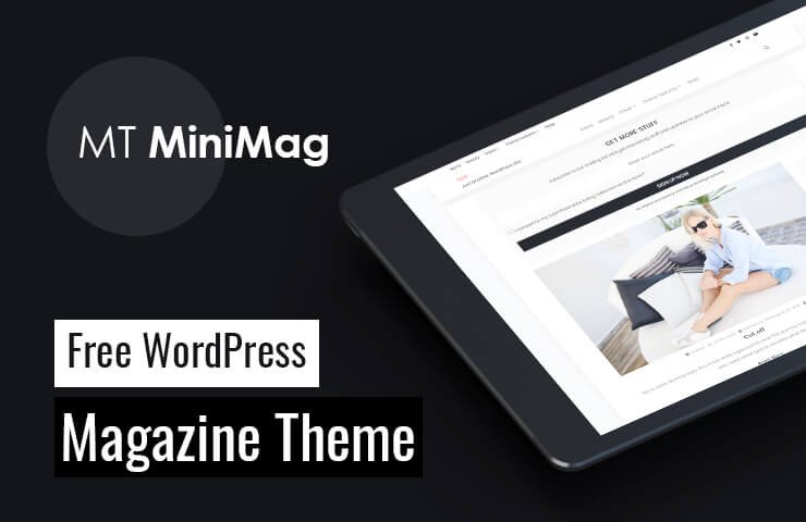 Wordpress Theme: MT MiniMag - Free WordPress Magazine Theme