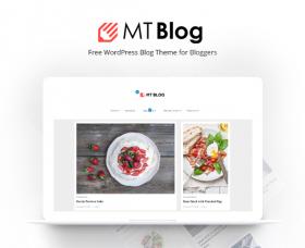 mightythemes Wordpress Theme: MT Blog - Free WordPress Blog Theme for Bloggers