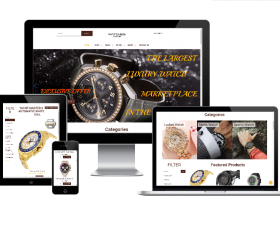 Marina Joomla Template: Watches Shop - Virtuemart Joomla template